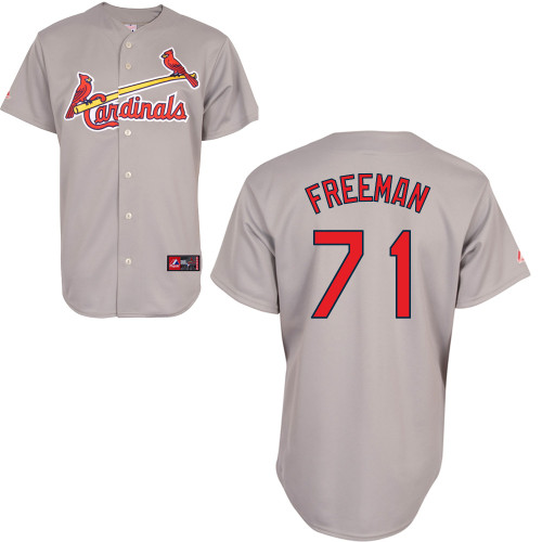 Sam Freeman #71 Youth Baseball Jersey-St Louis Cardinals Authentic Road Gray Cool Base MLB Jersey